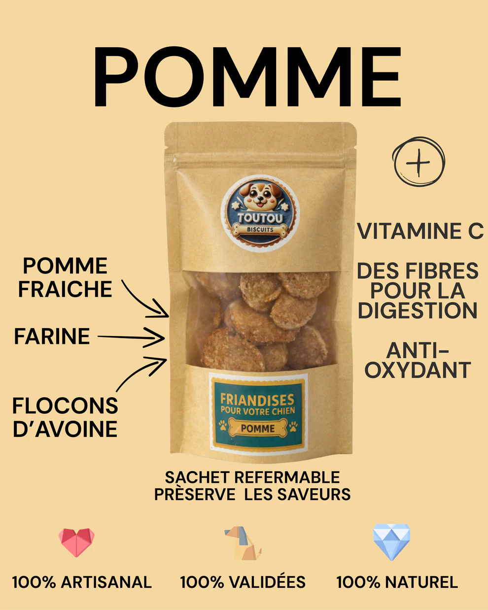 Biscuits à la pomme – Image 2